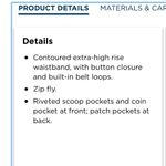 Old Navy  Women’s Extra High Waisted Jean Skirt Size 4 Photo 10