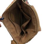 Fossil  Tan Leather Crossbody Bag Boho Messenger Purse Vintage Adjustable Strap Photo 4