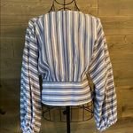 Banana Republic  cropped blousant sleeve stripped blouse Photo 3