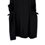 Disturbia Oath Tailored Waistcoat Mini Dress Black size 16 Safety Pin Brooch NWT Photo 8