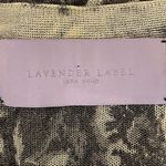 Vera Wang  Floral Gray Blue  Cardigan Blouse Photo 13