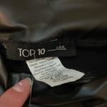 Windsor Wide Leg Leather Pants Photo 3