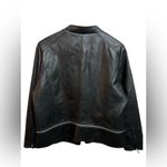 Liverpool NWT  Zip-Off Detail Faux Leather Jacket Photo 6