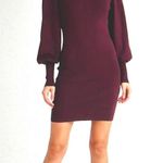 Vera Moda Holly Karris Blouson Sleeve Sweater Dress Photo 13