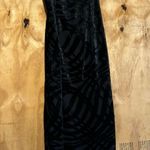 Dave and Johnny Vintage 90s  Formal Velvet Black Maxi Dress Sz 8 Photo 0