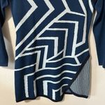 Title Nine Title Nine Geometric Abstract Merino Wool Brazen Mini Sweater Dress Size Large Photo 1