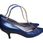 Stuart Weitzman , dark blue heels size 8 1/2 Photo 5