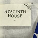 Hyacinth House Blue Floral‎ Print Maxi Dress Ruffle Sleeves V Neck Womens S Photo 6