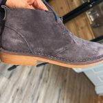 Hush Puppies Women's Suede Dark Blue  Ankle Boots Photo 5