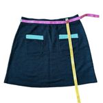 ZARA  Trafaluc Tweed Black Mini Skirt 2 Pockets Classic Chic Size Medium Photo 9