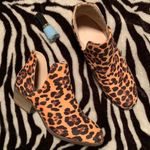 ZARA German Leopard Print Booties Photo 2