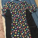 Cherokee Colorful Polka Dot Scrub Top by  iflex Sz M NWT Photo 4