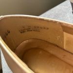 California Magdesian Vintage Cream Ivory Beige Burgundy Brown Leather Pump 6M Size 6 Photo 1