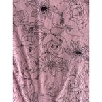 julie's closet Vintage A-Line Skirt Womens Medium Pink Brown Knee Length Floral Y2K Coquette Photo 2