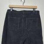 Nili Lotan Womens Black Florence High Rise Flare Leg Corduroy Pants Sz 12 Photo 3
