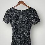 Reiss  Janella Black‎ Lace Sheath Dress Short Sleeve Size 4 Photo 3