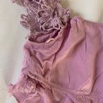 Tobi Purple Off The Shoulder Crop Top Photo 5