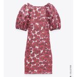 ZARA balloon sleeve mini dress. S Photo 3