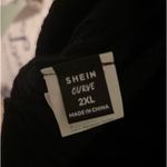 SheIn Black Off-The-Shoulder Long Sleeve Sweater Photo 1