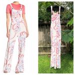 Raga  Daisy Daze Floral Jumpsuit Overalls M Photo 1