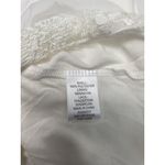 Krazy Kat Krazy‎ Kat Women’s XL White Layered Long Sleeve Top Lace Trim Hem Photo 4