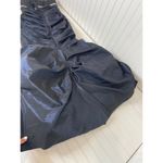 Pesavento Couture Black Ruffled Strapless Ruched Mermaid Dress Size S Photo 8