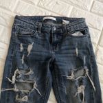 Eunina  mid rise relaxed skinny distressed‎ crop Juniors Size 1 Photo 3