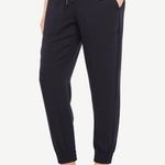Ann Taylor Factory Black Pull On Dressy Joggers Pants Capri 24” inseam Large Photo 11