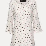 Realisation Par 💕💕 Luna Dress ~ White Strawberry Print Small S NWT Photo 11