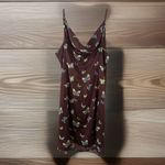 Urban Outfitters  Butterfly Satin Mini‎ Dress Large Y2K Whimsigoth Fairy Grunge Photo 4