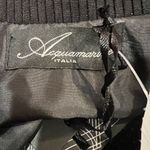 Acquamarine Italia Bouclé Textured Jacket Size 36 Italian / Small US NWT Black Photo 8