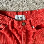 BDG  High Rise Bright Orange Wide-Leg Jeans Photo 5