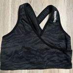 Gymshark  black adapt animal seamless sports bra, size XS Photo 3