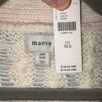 Maeve  Anthropologie Bejeweled Embellished Cardigan Cable Knit Sweater One‎ Size Photo 3