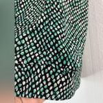 Monterey Club S Women's Golf Quarter Zip Sleeveless Green and Black Top Photo 5