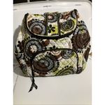 Vera Bradley "Cocoa Moss" Quilted Campus Backpack, Retired Pattern Fall 2013 Photo 7