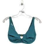 Jets Australia by Jessika Allen Blue Green VNeck Size 6 Bikini Top Padded Photo 1