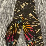 Kathmandu Imports Tie-Dye Black and Multicolor Jogger Bottoms One size fits S-L By Kathmandu  Photo 0
