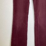 Von Dutch Eggplant Purple Vintage Flare Baby Corduroys Low Rise Sz 30 Cotton USA Photo 2