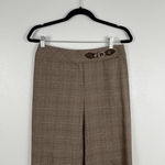 St John Sport Women's Plaid Pants Sz 6 Brown Photo 1