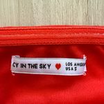 Lucy in the Sky Strapless Mini Dress Red Small NWT Photo 5