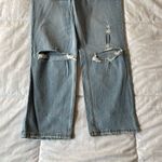 Abercrombie & Fitch NWT Ankle Straight Ultra High Rise Light Wash Jeans Photo 6