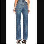 RE/DONE 90s High Rise Loose Jeans NWT size 29 Destroyed Mar Blue Straight Leg Photo 2