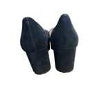Vince Camuto Black Giuliann Suede Buckle Detail Mid Block Heel Pumps Size 9/39 Photo 2