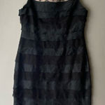 London Times London times sz 14 ruffle tiered cocktail sheath dress Photo 0
