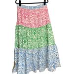 Roberta Roller Rabbit Roller Rabbit aitona carlisa tiered floral maxi skirt Large Photo 3