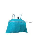 Torrid   Gauze Crop  halter top Sz 0 (L-XL) NWT Photo 6