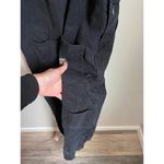 Levi's Black Denim Overalls Bib 29 Medium Boho Grunge Cozy Layers Scandi Preppy Photo 4