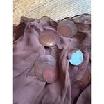 retrofete Helena Strapless Dress Deep Brown Womens Size Small Photo 13