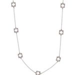 Kate Spade Hole Punch Station Necklace Silver Photo 0